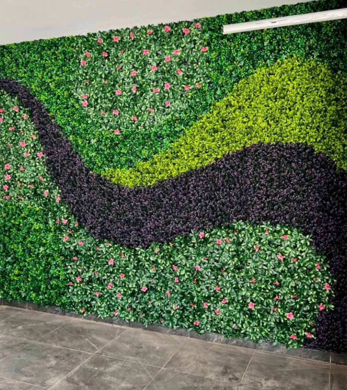 Muro verde jardín vertical