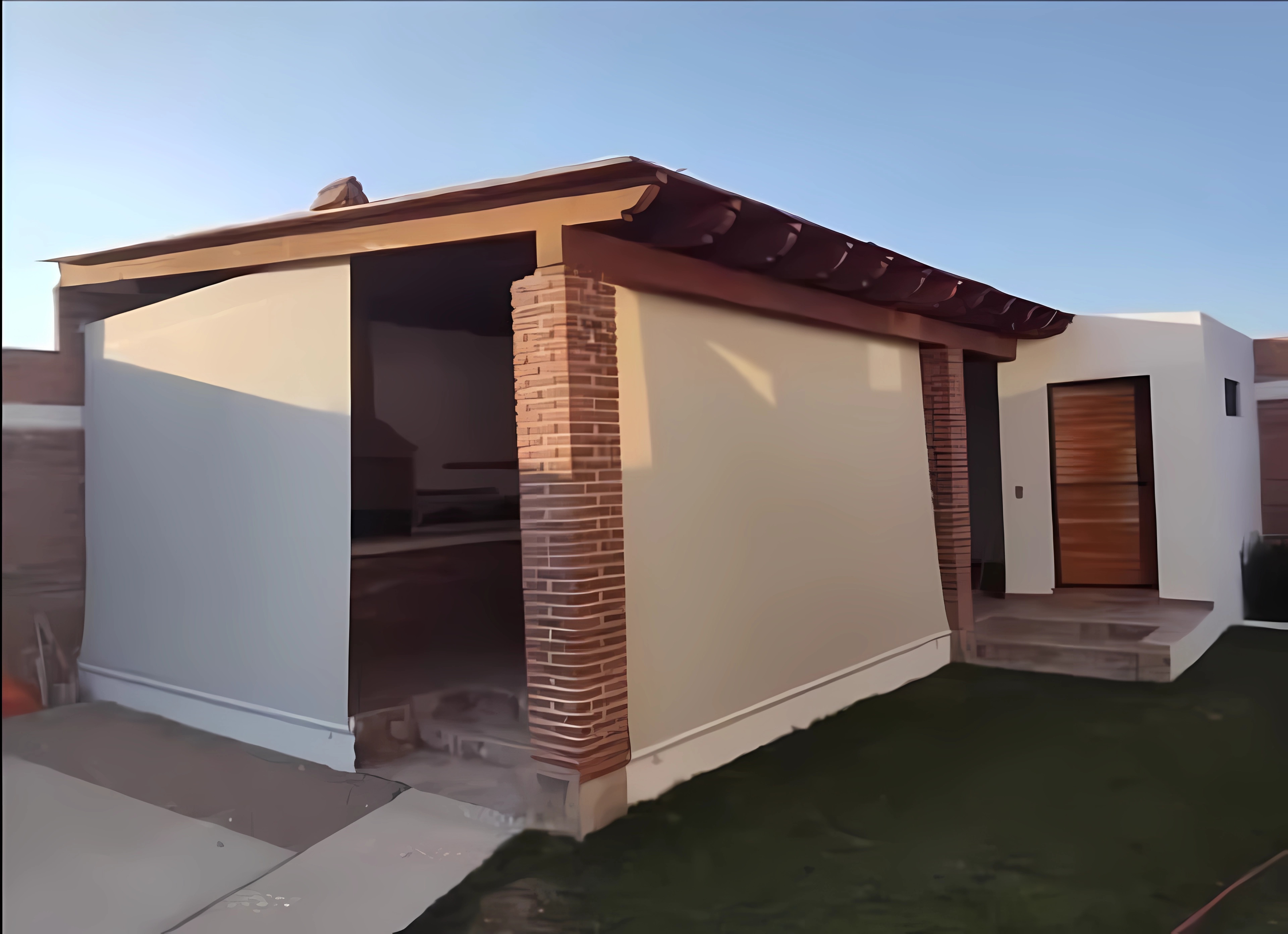 Toldo residencial instalado